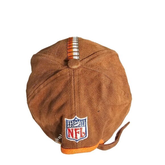Vintage Cleveland Browns NFL Countdown 99 Brown Hat With Orange Accents - Picture 9 of 12